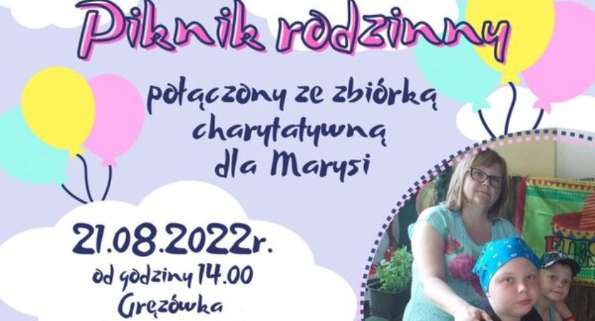 Piknik dla Marysi w Gręzówce