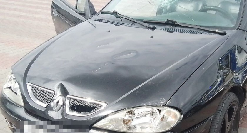 Zniszczył motyką samochód bo nie dostał jajecznicy 
