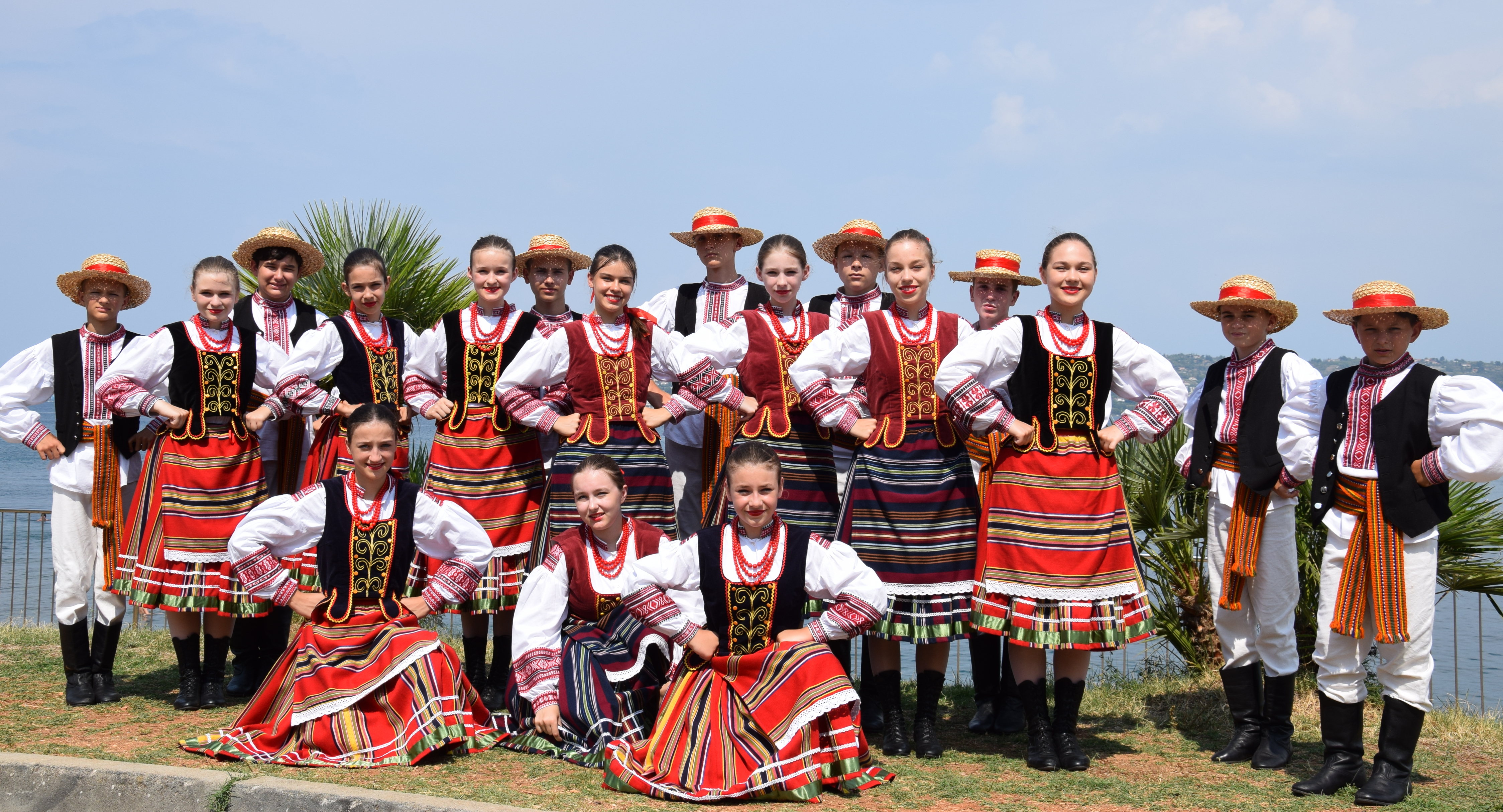 Chorwackie koncerty Dziecięcego Zespołu Regionalnego „ŁUKÓW- Kropelki Rosy”