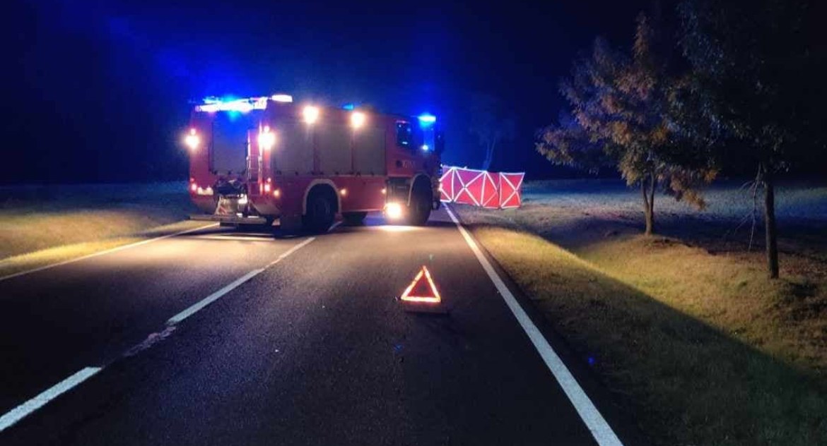 Śmierć rowerzysty, Tragiczny wypadek w Dmininie 