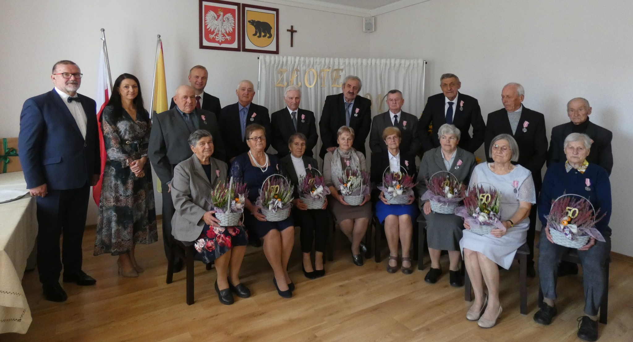 Idą razem przez życie 50 lat. Złote Gody w Adamowie (ZDJECIA) 