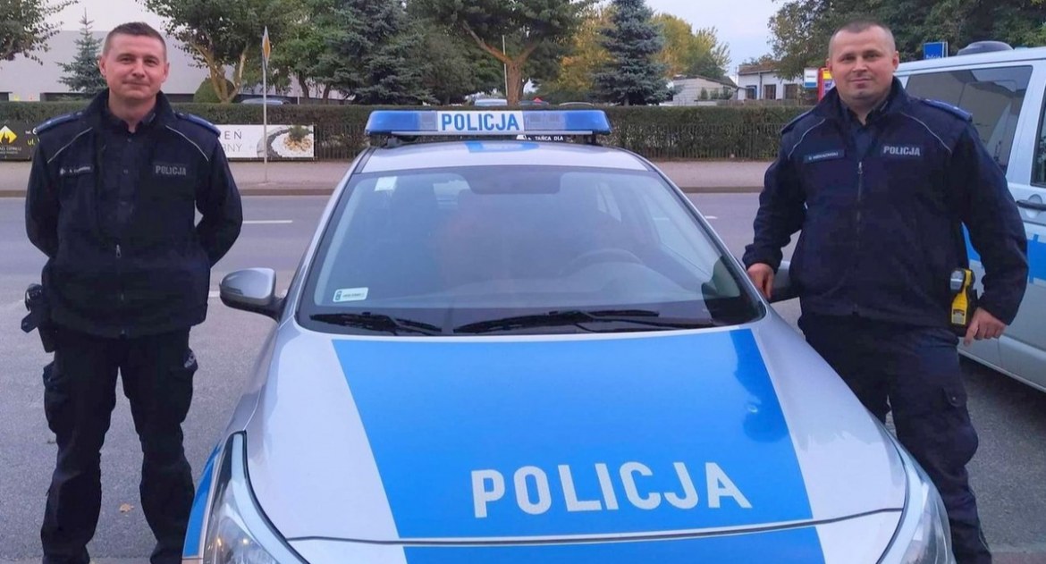 Dziecko straciło przytomność. Policjanci eskortowali je do szpitala 