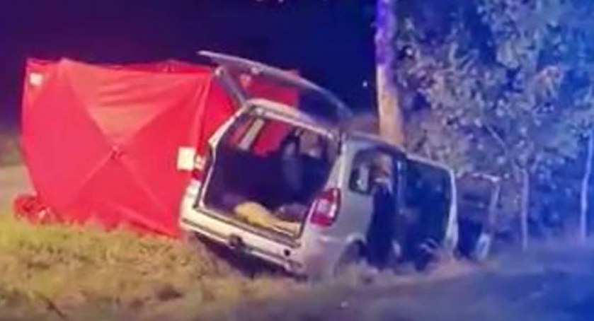 Śmierć na drodze.  Nie żyje młody mężczyzna