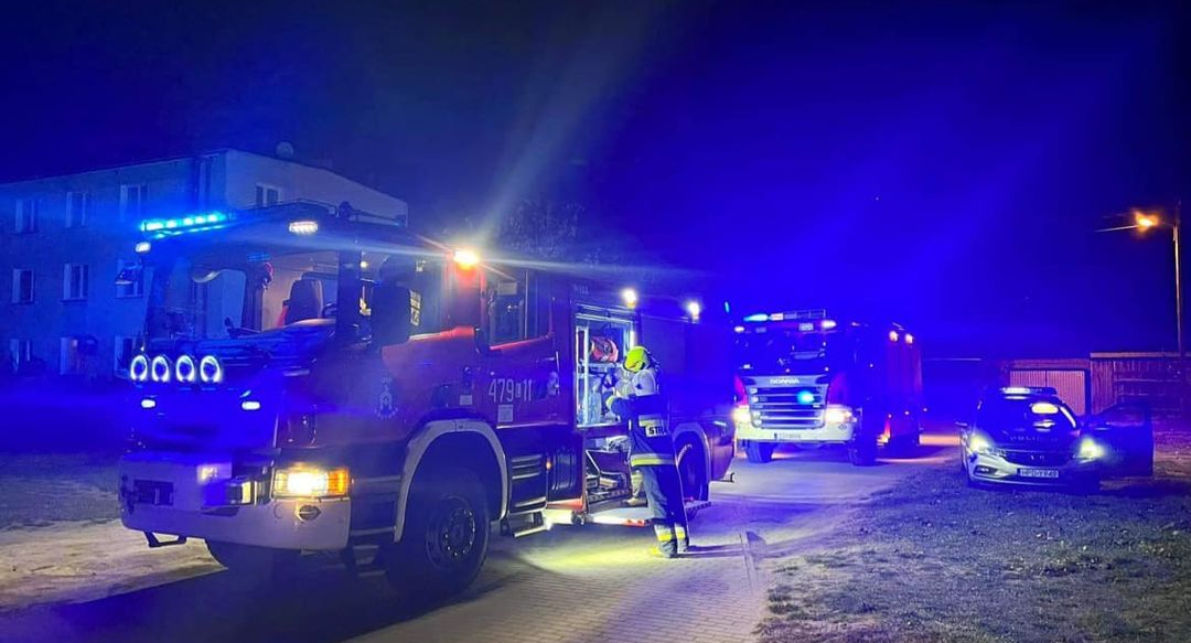 W bloku w Krzywdzie ulatniał się gaz 