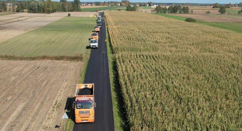 Nowa droga z Lipniaka do Niedźwiadki. Remont za 2 mln zł (WIDEO)