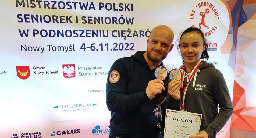 Andżelika Młynarczyk wicemistrzynią Polski w ciężarach. Wielki sukces zawodniczki z Łukowa 
