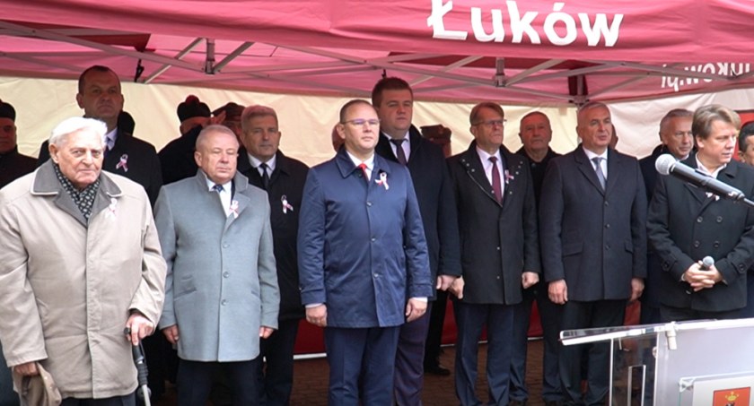 Święto Niepodległości w Łukowie. Patriotycznie i podniośle (WIDEO +ZDJĘCIA) 