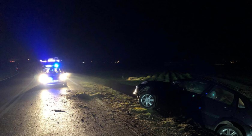 Wypadek na Cegielnianej w Wojcieszkowie 