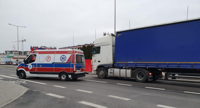 Tragiczny wypadek w Łukowie. Nie żyje rowerzystka potrącona przez ciężarówkę 
