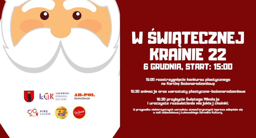 Impreza mikołajkowa W Świątecznej Krainie już 6 grudnia 