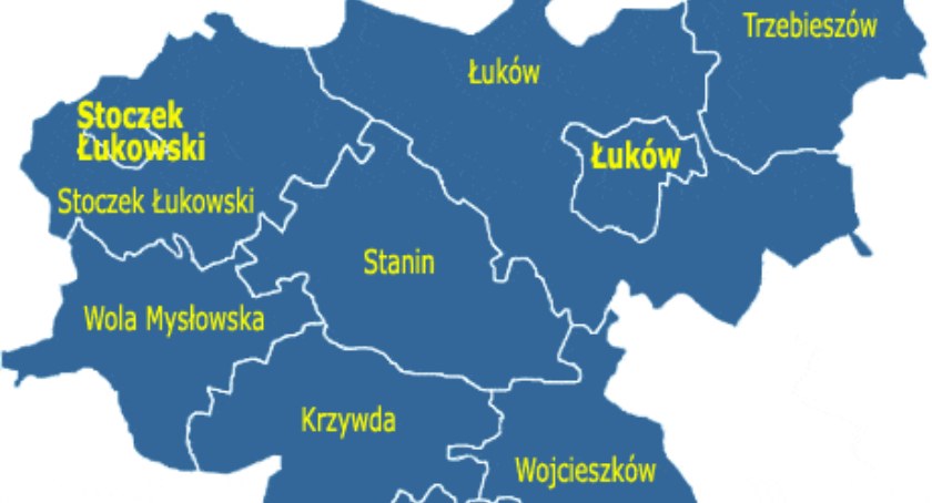 Ubędzie miejscowości na mapie Lubelszczyzny. Ilu w powiecie łukowskim? 