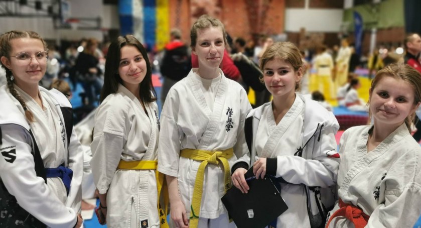 Zawodnicy Łukowskiego Klubu Karate Kyokushin MAWASHI na zawodach w Warszawie (ZDJĘCIA)