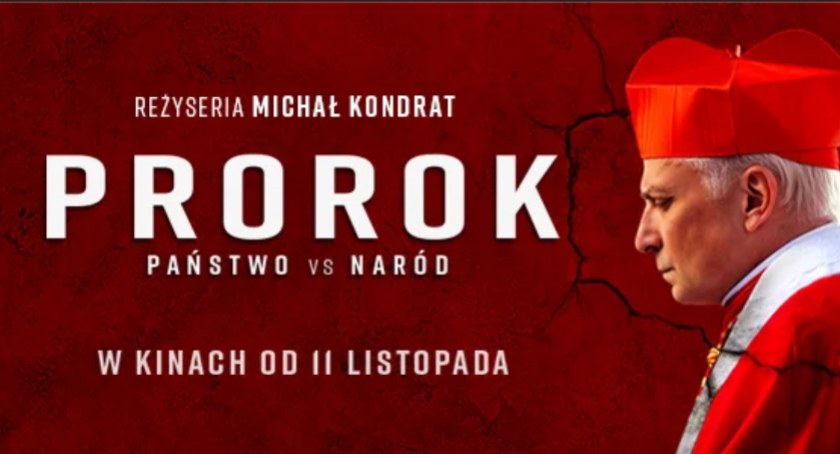 Polski film biograficzny o Prymasie Wyszyńskim pt. „Prorok” w Kinie Łuków