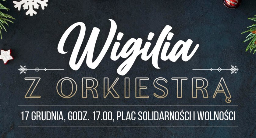 Łuków. Zaproszenie na Miejską Wigilię (ZAPOWIEDŹ) 