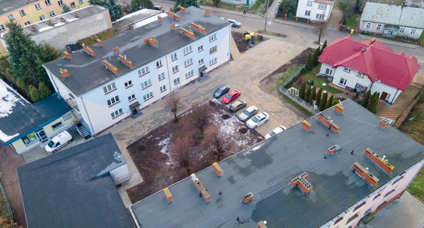 ZDM w Łukowie wyremontował parking przy ul. Browarnej 
