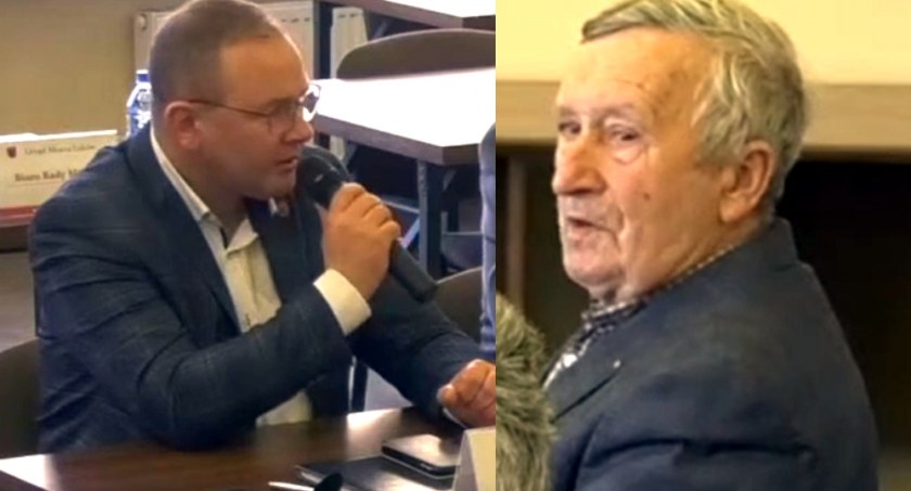 Burmistrz Płudowski do radnego Baranowskiego: Proszę nie kłamać! 