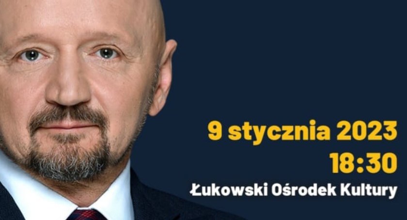 Senator Jacek Bury spotka się z mieszkańcami Łukowa 