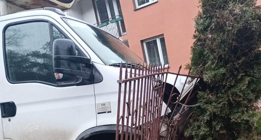 Wypadek ciężarówki w Stoczku Łukowskim. Kierowca nie żyje