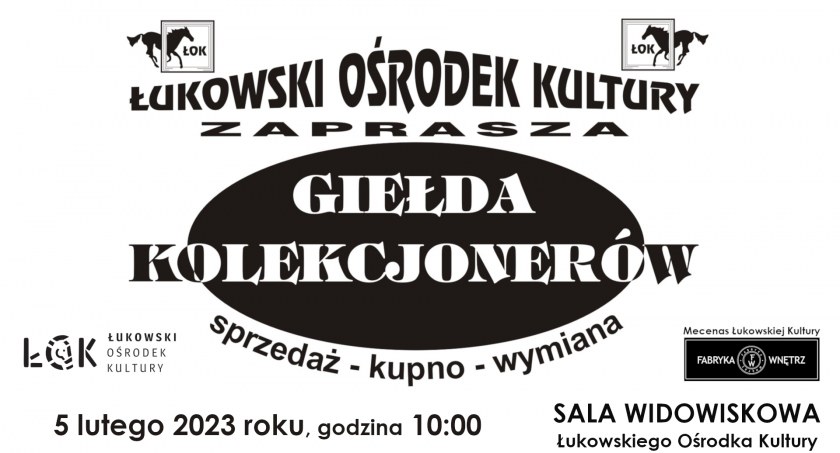 Giełda Kolekcjonerów w ŁOK 5 lutego godz. 10:00