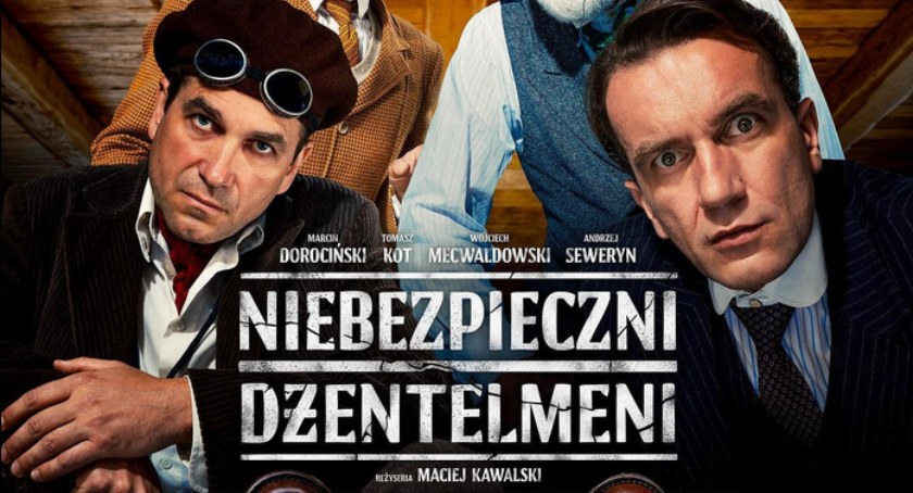 Polska komedia kryminalna pt. „Niebezpieczni dżentelmeni” w Kinie Łuków 