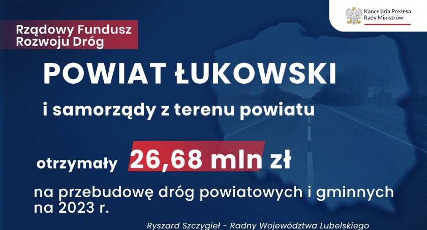 Dotacje na remonty dróg w powiecie! Zobacz czy Twoja gmina jest na liście (NASZ NEWS)