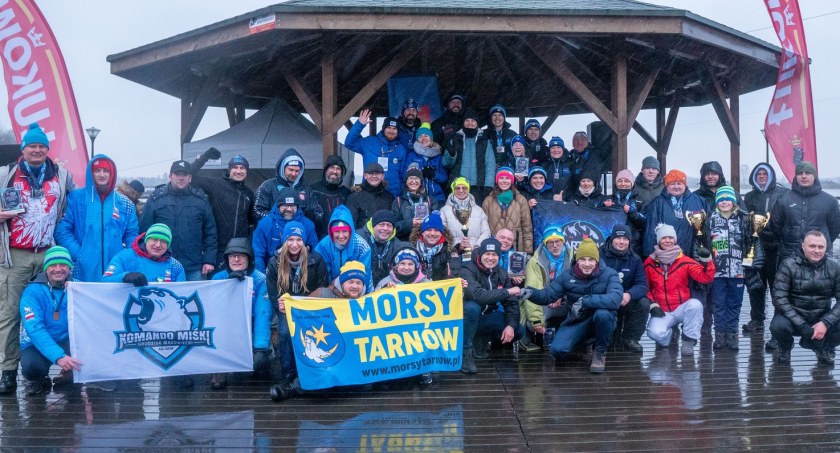 Morsy opanowały Łuków. Gorące zawody nad Zalewem Zima Woda (ZDJĘCIA) 