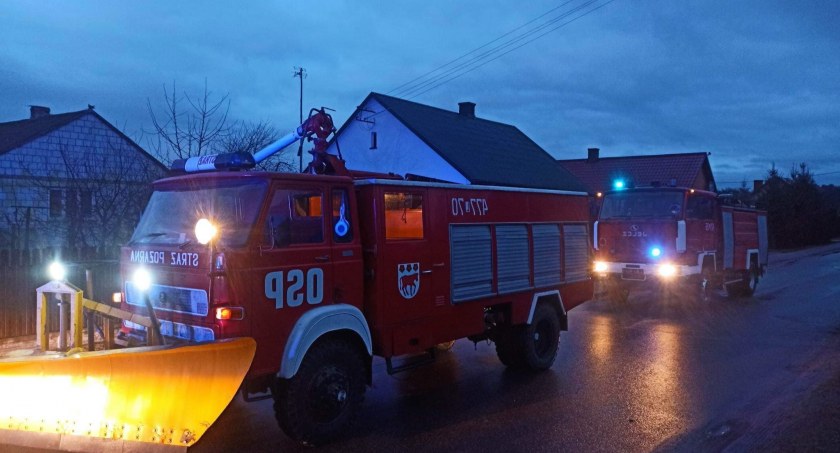 Pożar w Oszczepalinie. Zapaliła się instalacja solarna 