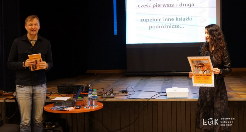 Podróżnik Michał Szulim opowiadał w ŁOK o Europie mało znanej (ZJĘCIA)