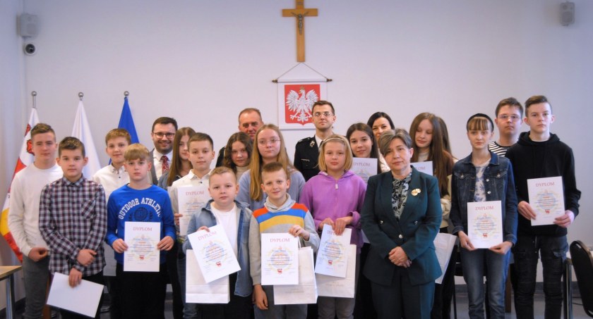 Albert Dylda i Oliwia Kazanecka wygrywają konkurs - Młodzież Zapobiega Pożarom (ZDJĘCIA) 