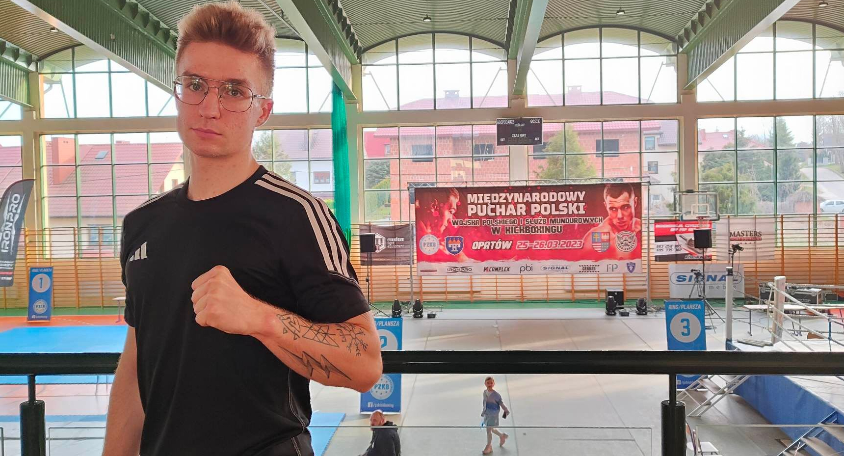 Kamil Szczygielski ze srebrem. Żołnierz z Łukowa mistrzem Kickboxingu
