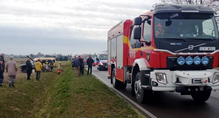 Niebezpiecznie na drogach powiatu łukowskiego. Policja odnotowała trzy wypadki. 