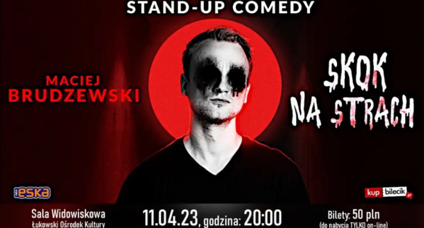 Mocna dawka humoru znów w Łukowie. Wystąpi Maciej Brudzewski (ZAPOWIEDŹ) 