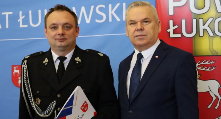 112 tys. zł na dofinansowanie strażaków z powiatu łukowskiego! 