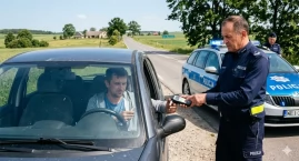  Wola Mysłowska: Pijany kierowca Citroena zatrzymany&hellip;