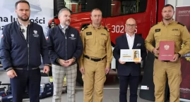 Ponad milion dla łukowskiej straży. Nowy pojazd już w drodze