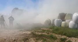 Pożar w Kisielsku. Ogień zagrażał zabudowaniom (FOTO&hellip;