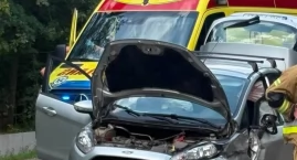 Wypadek na trasie Łuków - Siedlce. Droga krajowa nr &hellip;