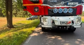 Groźne zdarzenie na DW 808. Drzewo spadło na samochó&hellip;