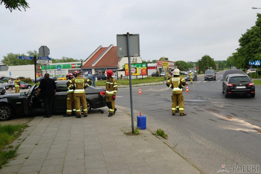 Środowe zderzenie na Rydzku w Barcinie zostało zakwalifikowane jako kolizja