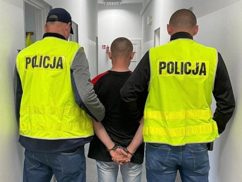 Policja ujęła łabiszyńskich rozbójników