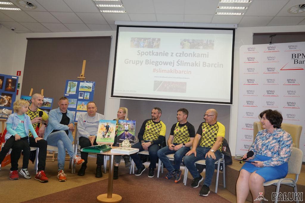 Ślimaki Barcin nie takie wolne. Po prostu potrafią dozować tempo