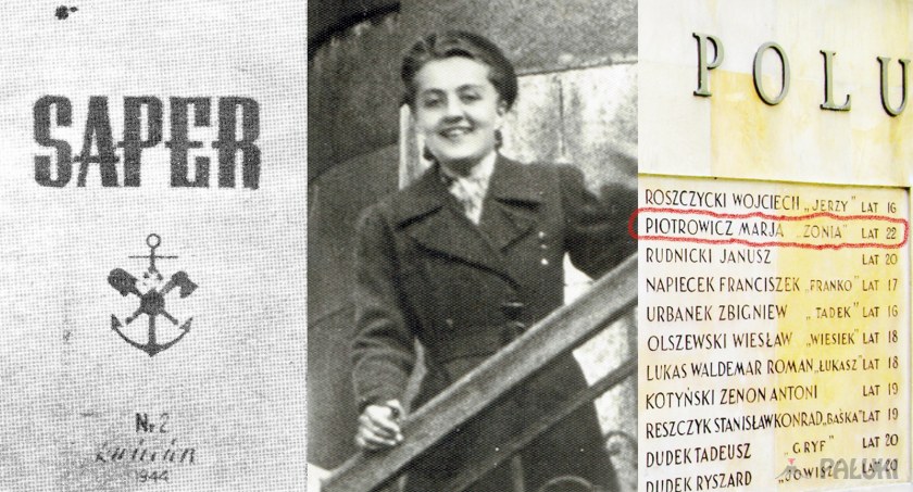 Porucznik Maria Piotrowiczówna ze Żnina: 22 lata i 2 Krzyże Walecznych, zginęła w Powstaniu