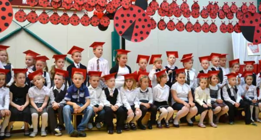 Pierwszoklasiści na start