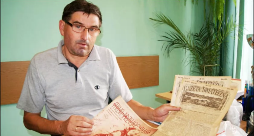 Wiekowe gazety w Żninie