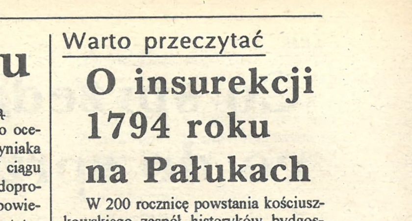 O insurekcji 1794 roku na Pałukach