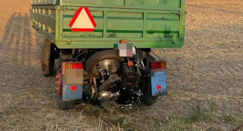 Dwa wypadki motocykli kawasaki i pieszy potrącony przez autobus