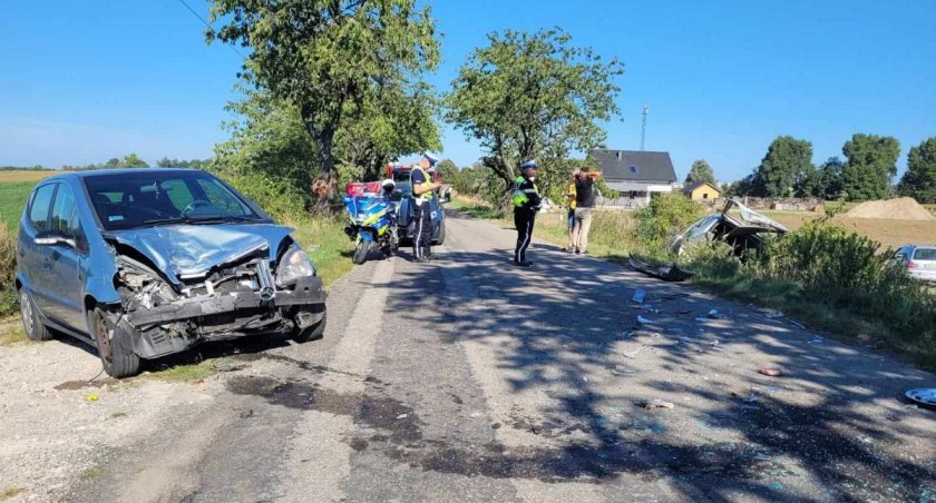 Wypadek w Łysininie. Śmierć mieszkanki gminy Gąsawa