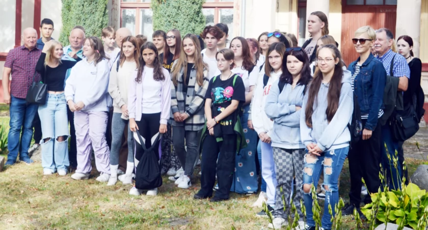 Kcyńscy licealiści podążyli śladami Karola Libelta