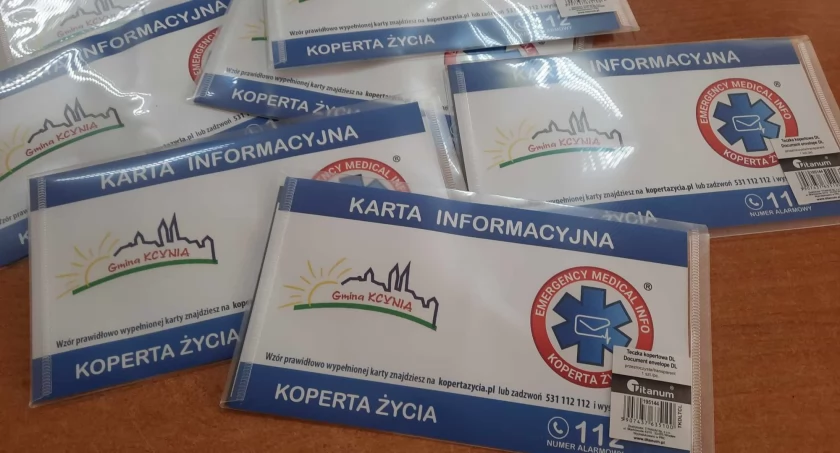 Koperta, która ratuje ludzkie życie - wejdź do pokoju 205 Urzędu Miejskiego w Kcyni