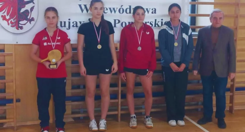Tenisiści stołowi z Kcyni z sukcesami w Mistrzostwach Województwa w Chełmnie